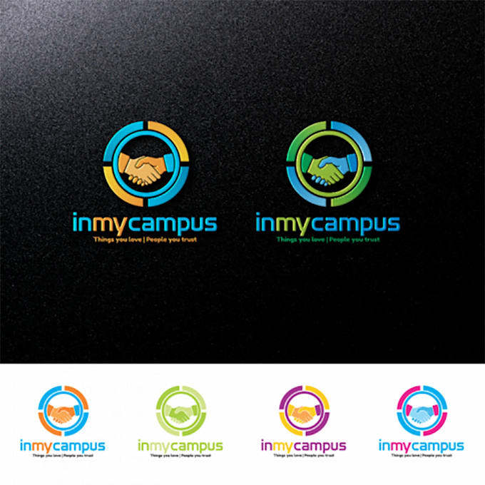 give modern luxury trusted classifieds internet logo design