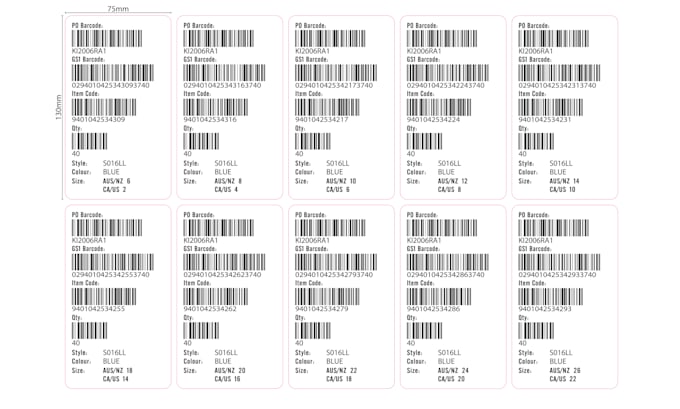 create any barcode, qr code, and qr code label,