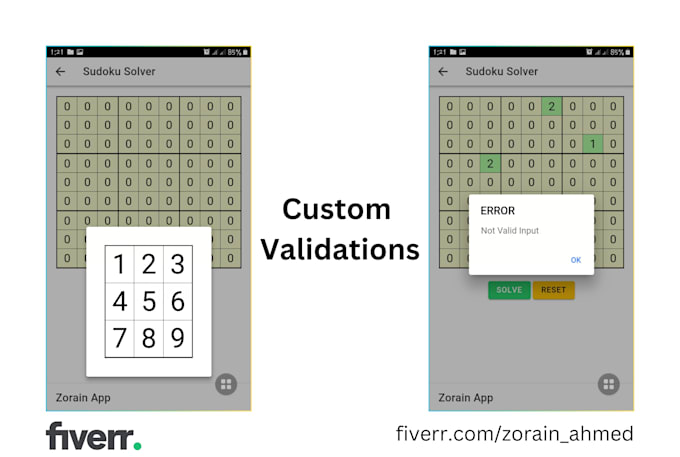 create sudoku solver app for you
