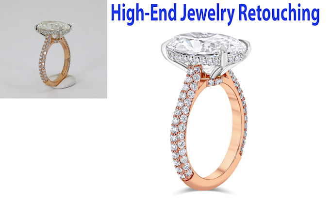 do jewelry retouching,high end jewelry touchup superfast