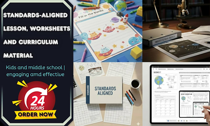 create common core aligned lesson plans and worksheets
