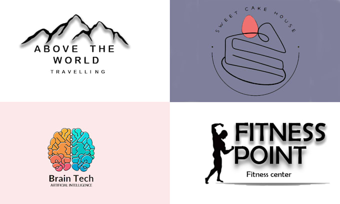create neat and creative minimalist logo design