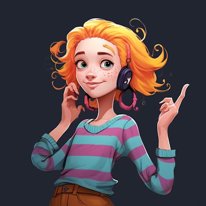 Create Unique Cartoon Character For You By Takpeak Fiverr Create Unique Cartoon Character For You By Takpeak Fiverr