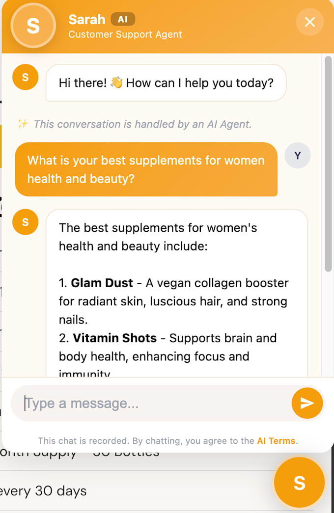 build ai chatbot for website with whatsapp bot and dashboard
