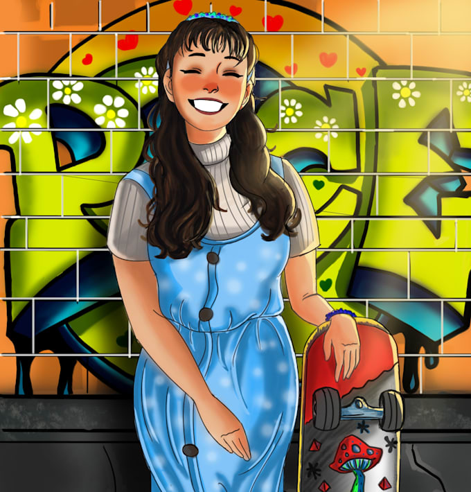 Do personalized custom characters by Rockyshebin | Fiverr