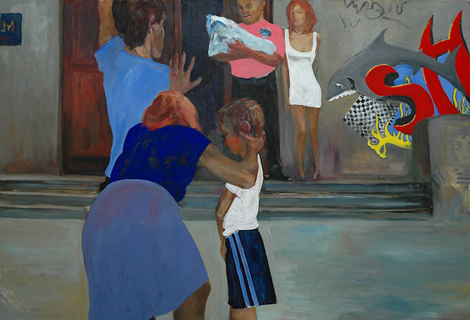 create an oil painting