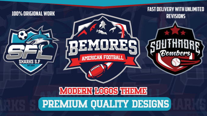 design awesome logo for sports team or events