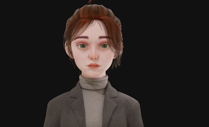 3d Character Modeling Realistic 3d Modelling 3d Character Design 3d Metahuman By Habibimodelling 