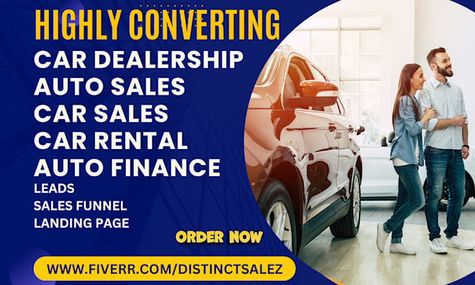 car dealership auto dealership car rental auto finance motorbike leads website