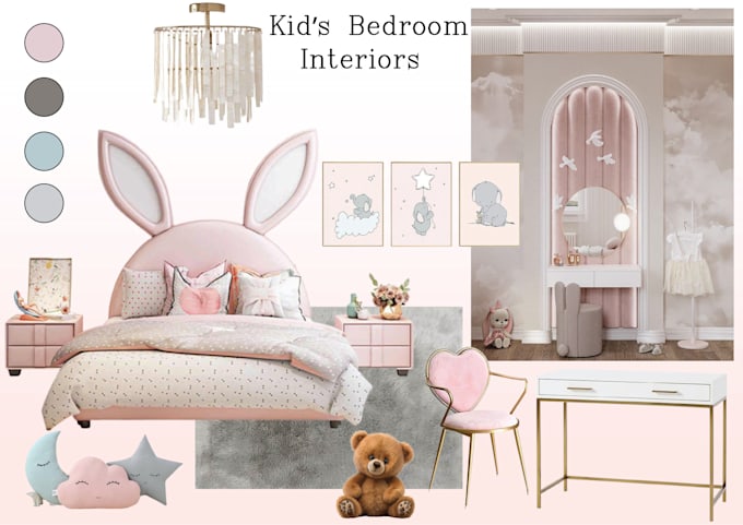 create interior design mood boards