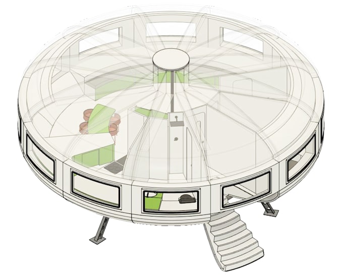 create 3d isometric drawings your tiny house project