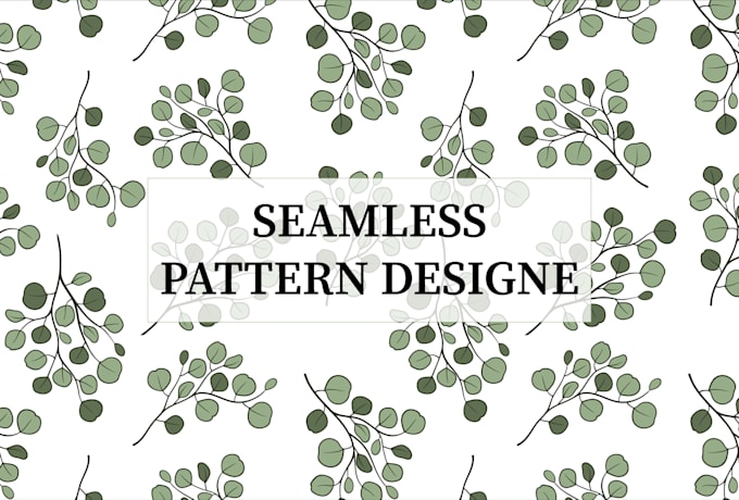 design custom seamless repeat pattern for fabric or wallpaper