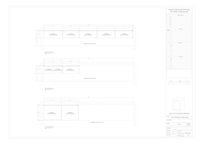 do millwork shop drawings