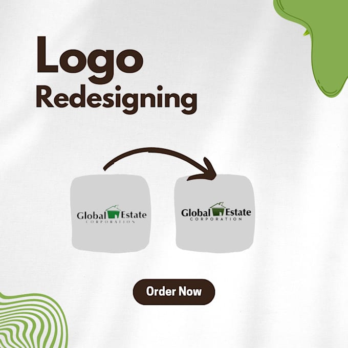 redesign your low quality logo into high quality