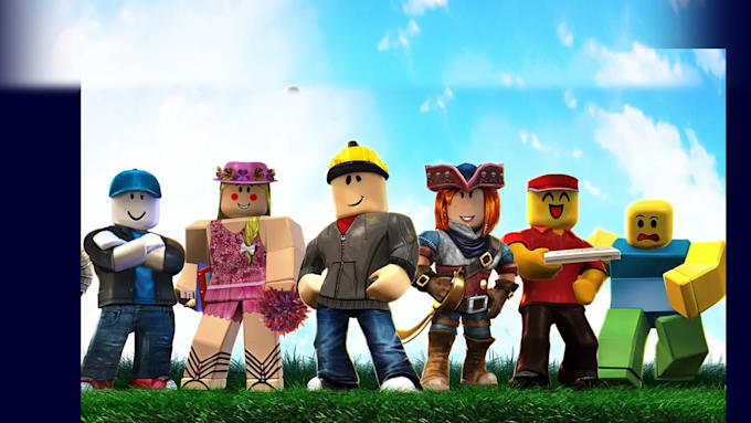 develop your entire roblox game map, 3d model, blender character modeling