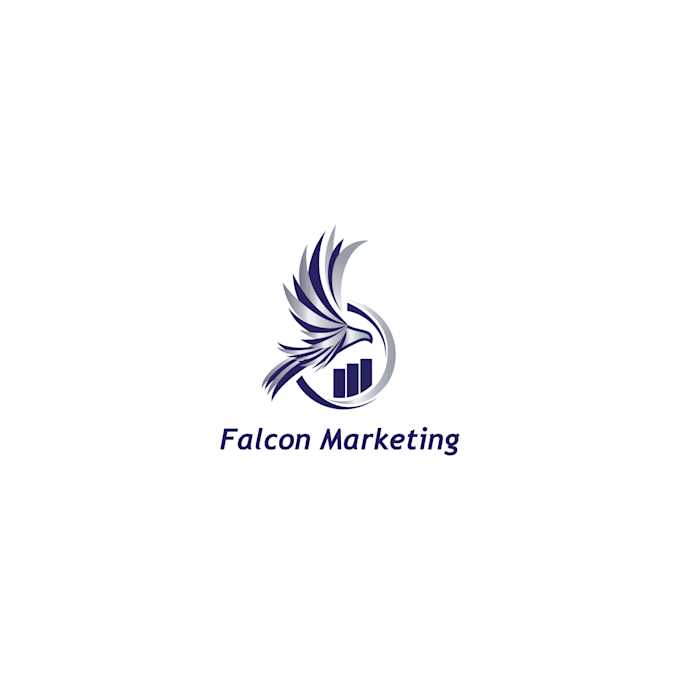 make creative eye catching falcon logo design in 24 hours