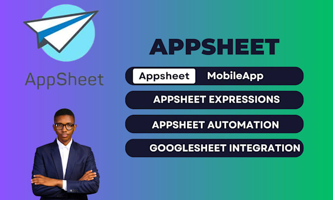 Create appsheet mobile applications using google sheets by A i digitalz