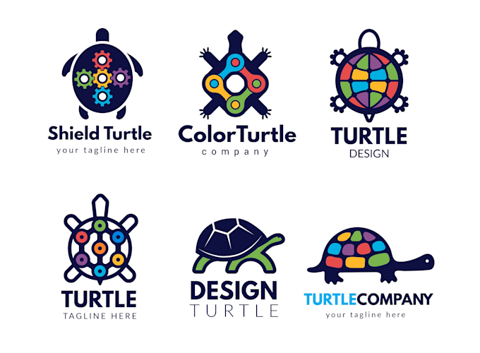 design good looking turtle logo