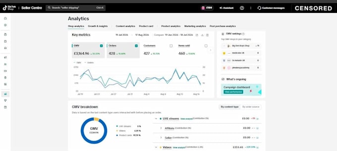 set up your tiktok shop, affiliates and ads