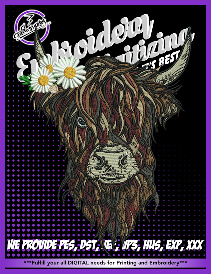 do flawless embroidery digitizing for perfect stitch out