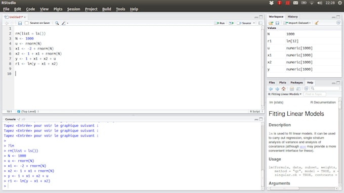 do data analysis on rstudio