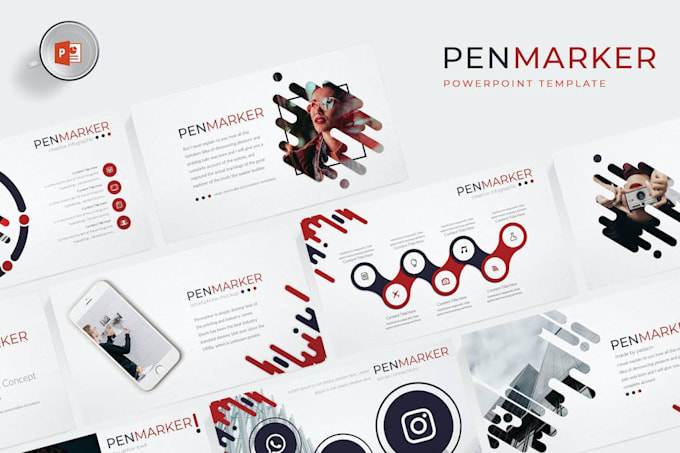 do a creative powerpoint presentation design or redesign