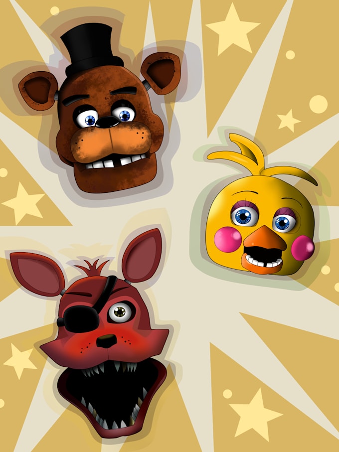 draw your own fnaf animatronic