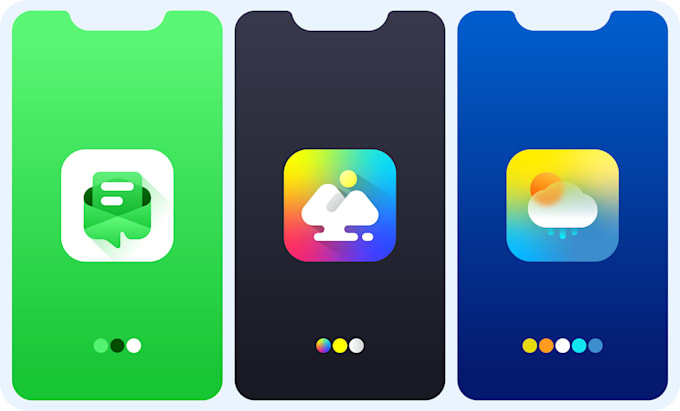 Design modern creative mobile app icon logo for android ios by ...
