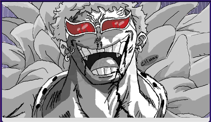 do one piece and jojo arts