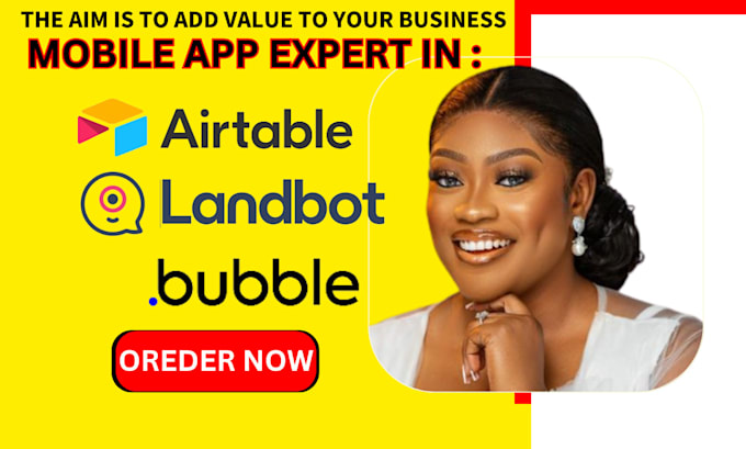 airtable servicenow app engine softr landbot bubble, 12 testers for app,
