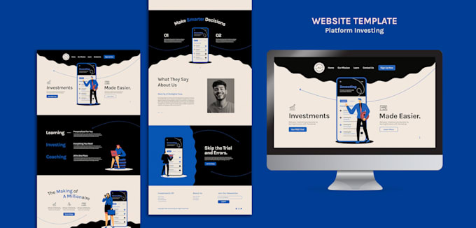 create a clone, webflow, figma, modify and cms website design fully responsive