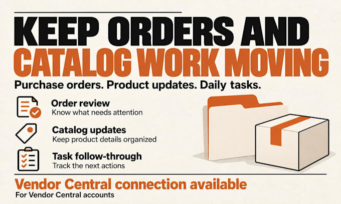 be your vendor central account manager
