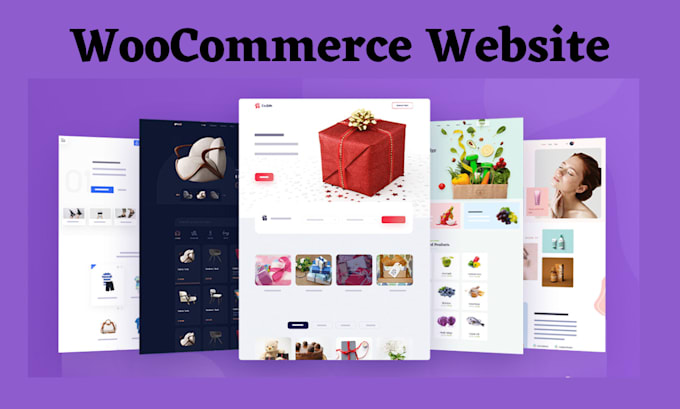 create a responsive ecommerce website or woocommerce online store with wordpress