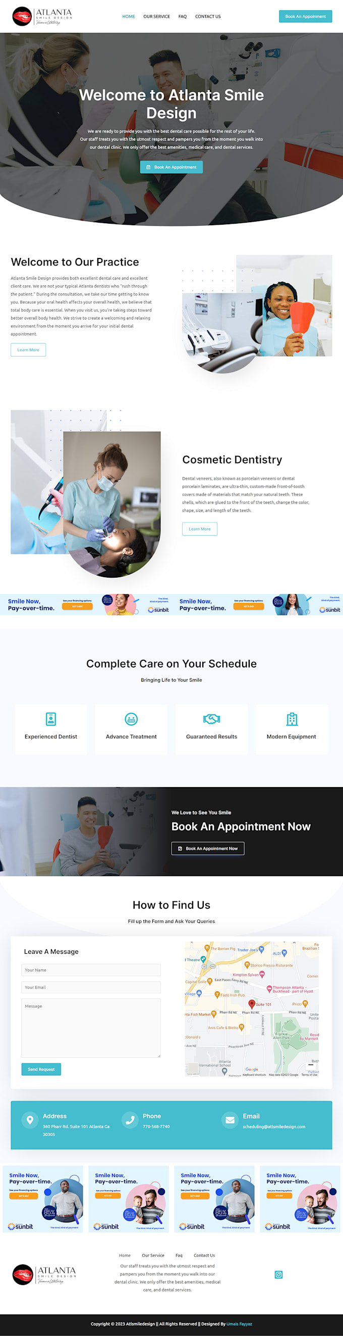 design or redesign wordpress squarespace wix website, set up acuity calendly