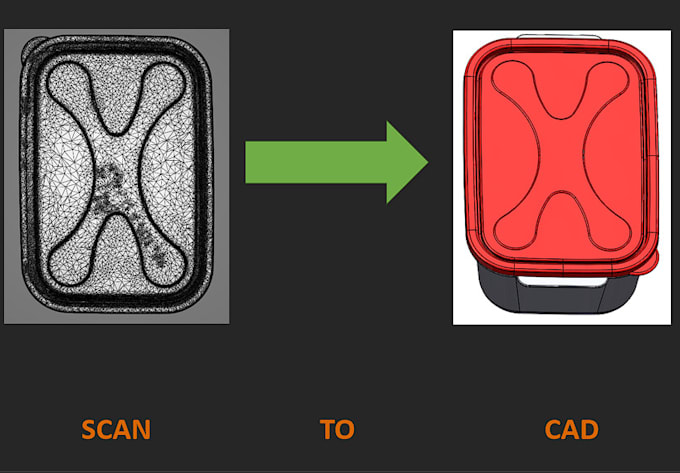 best scan to cad data designer with highest accuracy reverse engineering