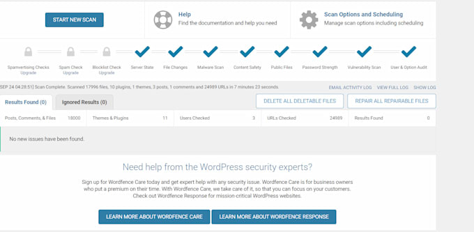 clean wordpress malware removal fix