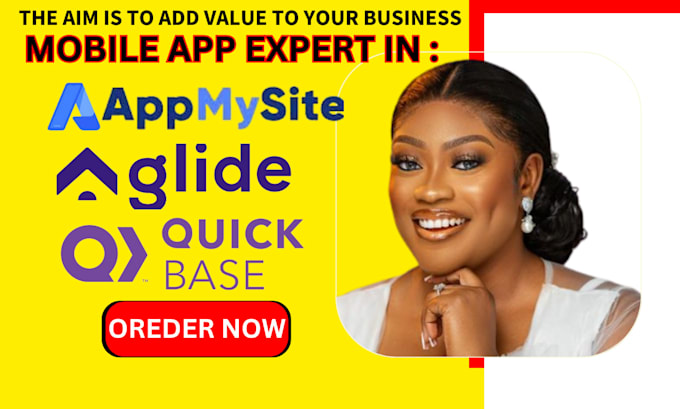 do glide development app appypie quickbase appmysite tadabase