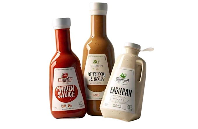 do label for food spice sauce ketchup salsa pikliz rub seasoning dips honey