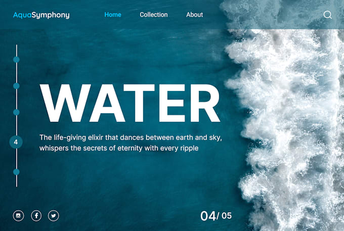 do an aesthetic figma website design