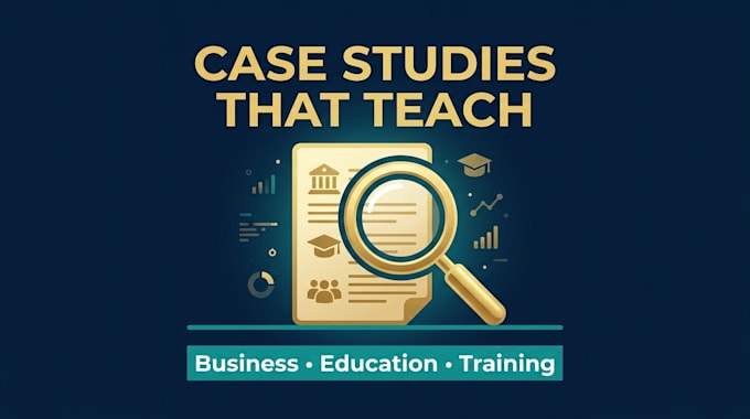 create educational and training case studies