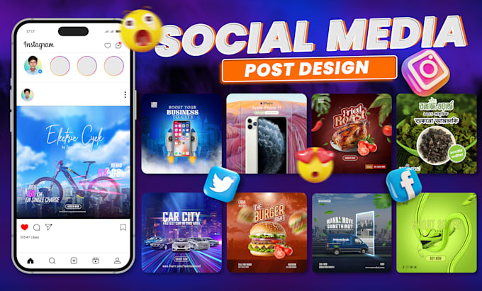 create eye catching instagram post designs for your business