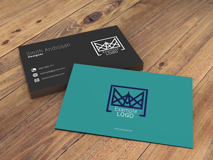 design a catchy and elegant business card