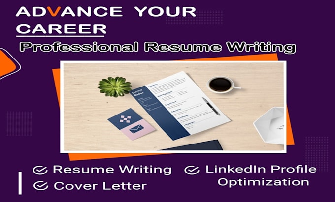 write perfect CV, resume and optimize linkedin