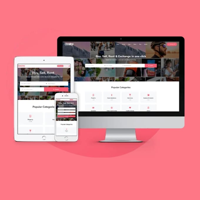 setup classified ad website with premium classima theme