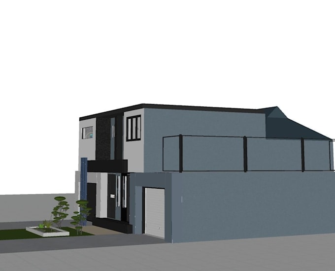 do best house design as a modern in planner 5d