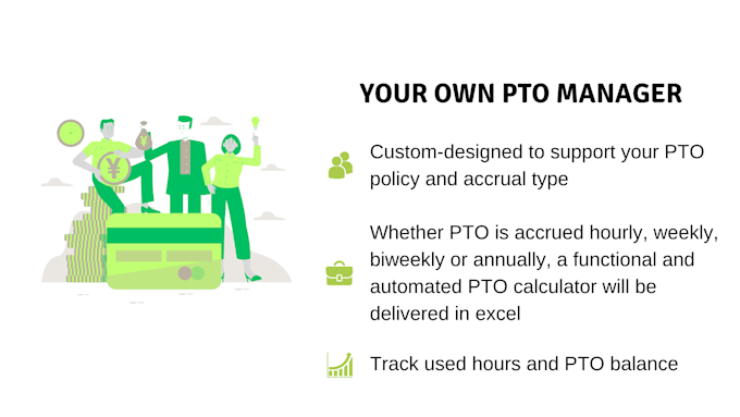 create a paid time off calculator manager