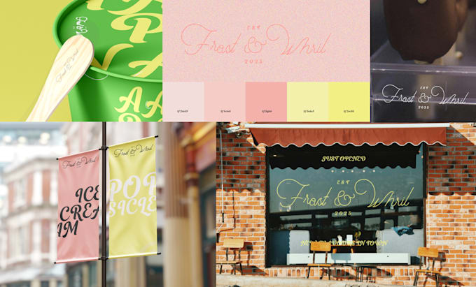 make a custom logo with 3d mockups
