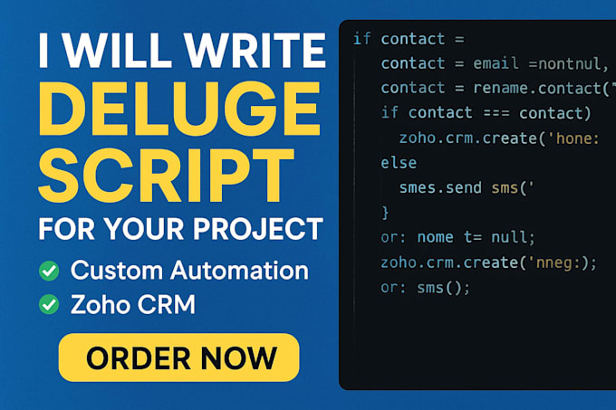 set up, customize, and automate your zoho CRM