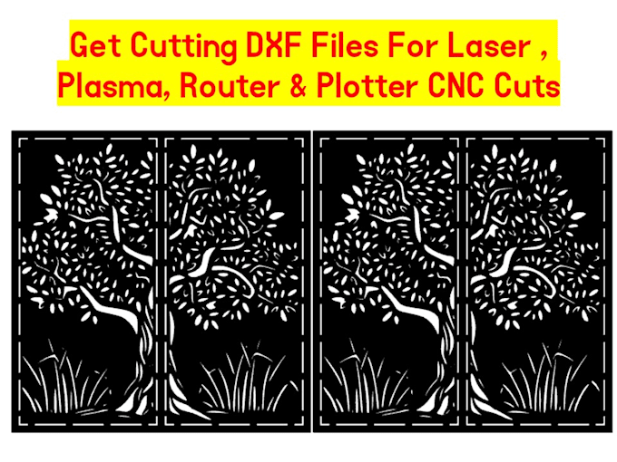 Create dxf and cad files for cnc router, laser and plasma cut by ...