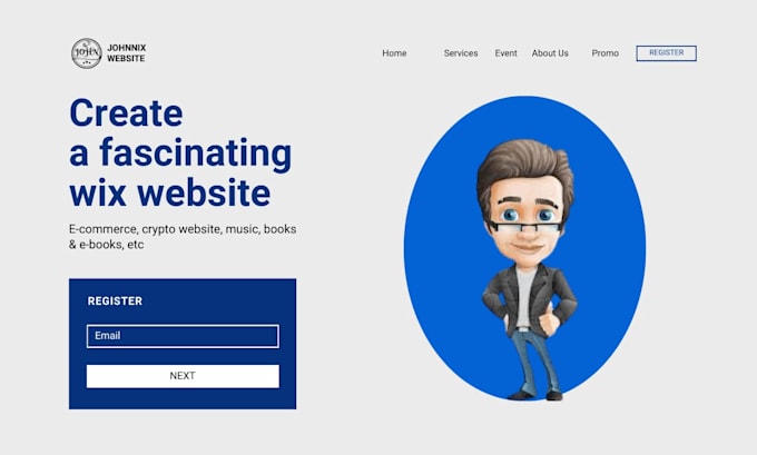 create an amazing website for you